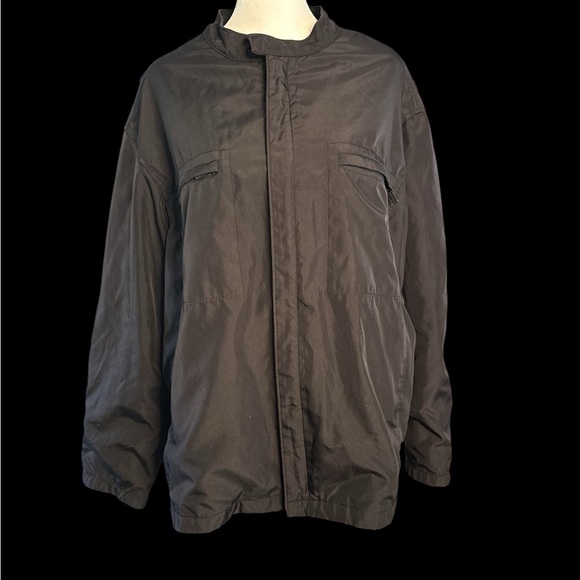 Kenneth Cole New York Men’s Black Lightweight Jacket XXL Zip Front Casual - Picture 5 of 8